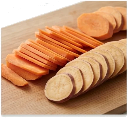 1. Corte e preparação dos legumes
