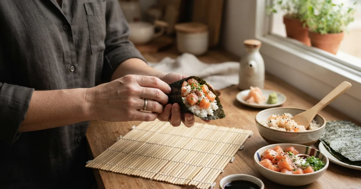 Como Fazer Temaki em Casa de Forma Simples: Guia Prático