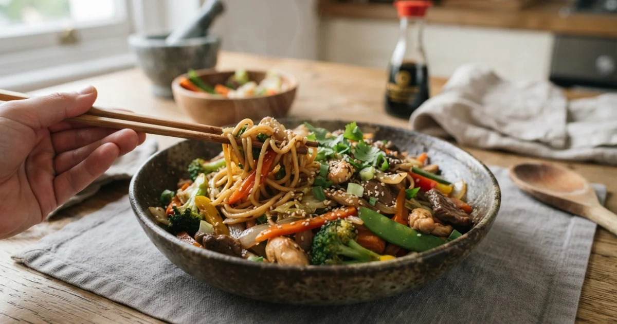 Como Fazer Yakisoba Simples em Casa: Receita Prática e Saborosa