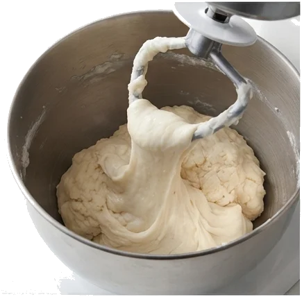 Método Tradicional Adaptado: Mochi com Grão de Arroz Mochigome na Batedeira