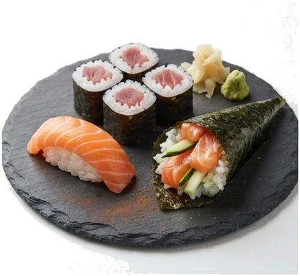 Nigiri, maki e temaki: formatos que também são sushi
