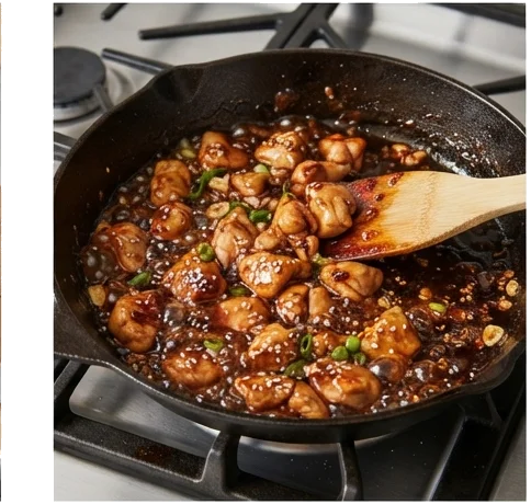 Passo a passo: como fazer frango teriyaki na frigideira