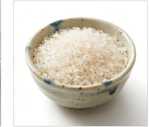 Por que usar arroz japonês de grão curto?