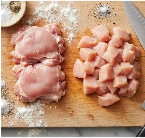 Qual o melhor corte: sobrecoxa ou peito de frango?