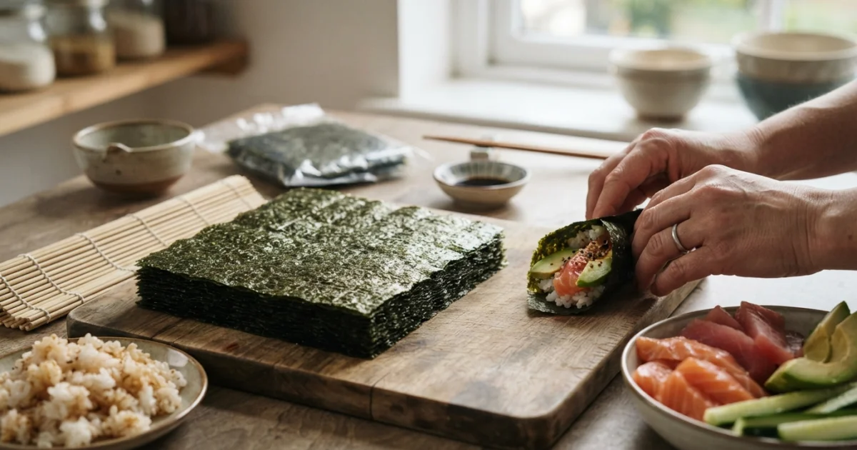 Tudo Sobre Alga Nori para Sushi e Temaki: Guia de Escolha, Uso e Conservação